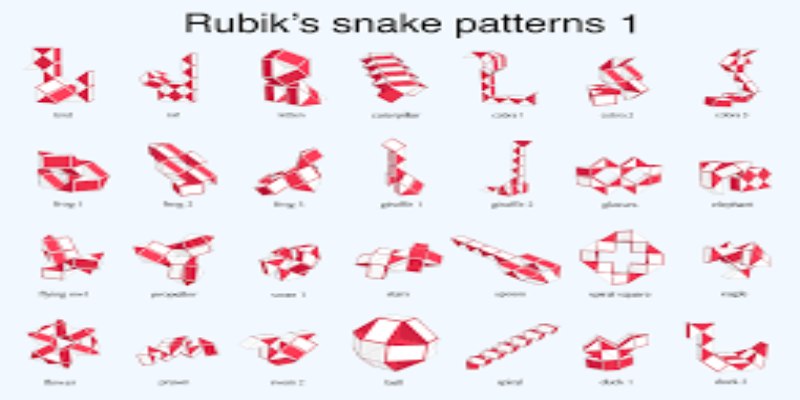 Kí hiệu của các mẫu Rubik Snake