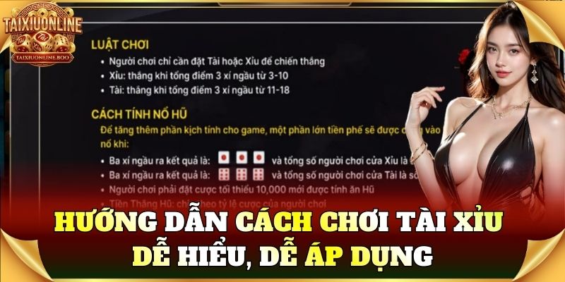 Hướng dẫn Cách Chơi Tài Xỉu dễ hiểu, dễ áp dụng