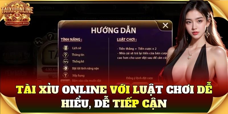 Giới Thiệu Tài Xỉu Online với luật chơi dễ hiểu, dễ tiếp cận